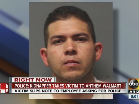 Kidnapper takes victim to Anthem Walmart