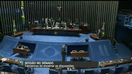 Clima nos bastidores do Senado era de final de campeonato