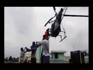 Chennai Flood: IAF rescues pregnant woman from Ramapuram area