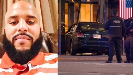 Man who went on stabbing spree is shot dead by off-duty cop