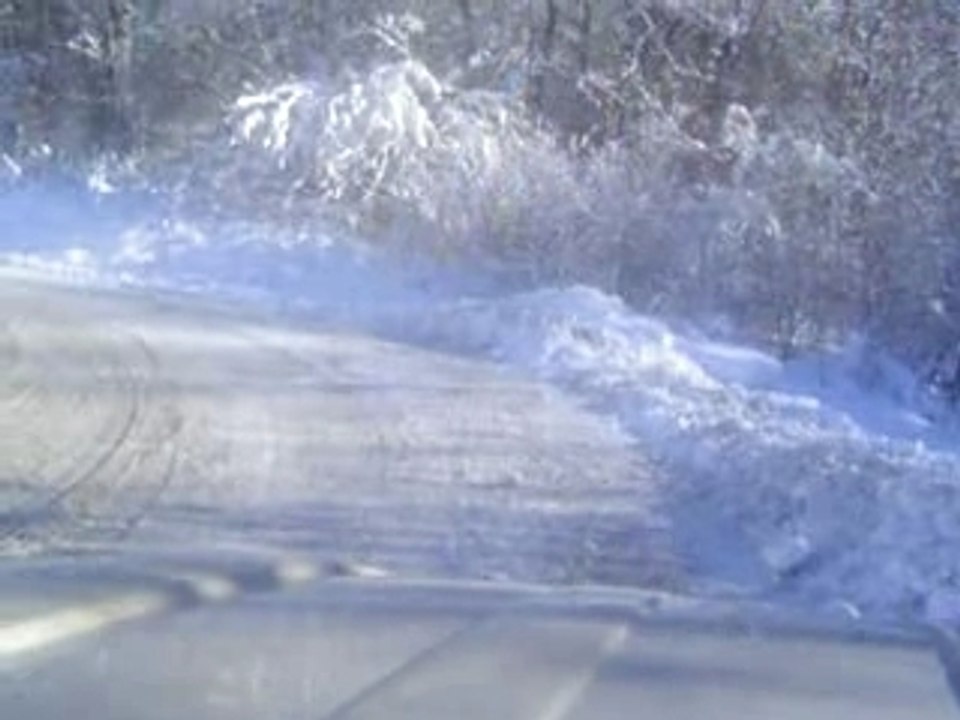 4L rallye sur neige