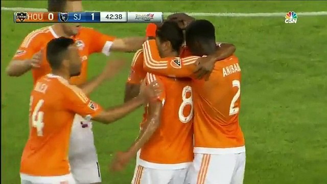 Ricardo Clark Goal - San Jose Earthquakes 1-1 Houston Dynamo - MLS - 11-05-2016