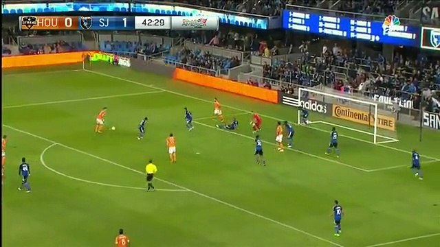 Ricardo Clark Goal - San Jose Earthquakes 1-1 Houston Dynamo - MLS - 11-05-2016