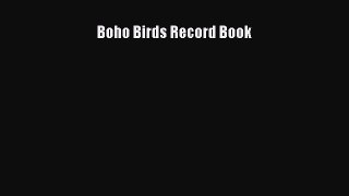 [PDF] Boho Birds Record Book [Download] Full Ebook