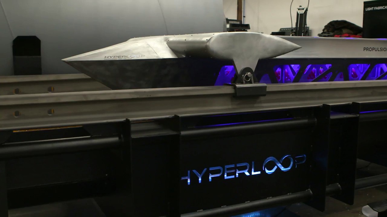 Test Hyperloop Vidéo Officielle