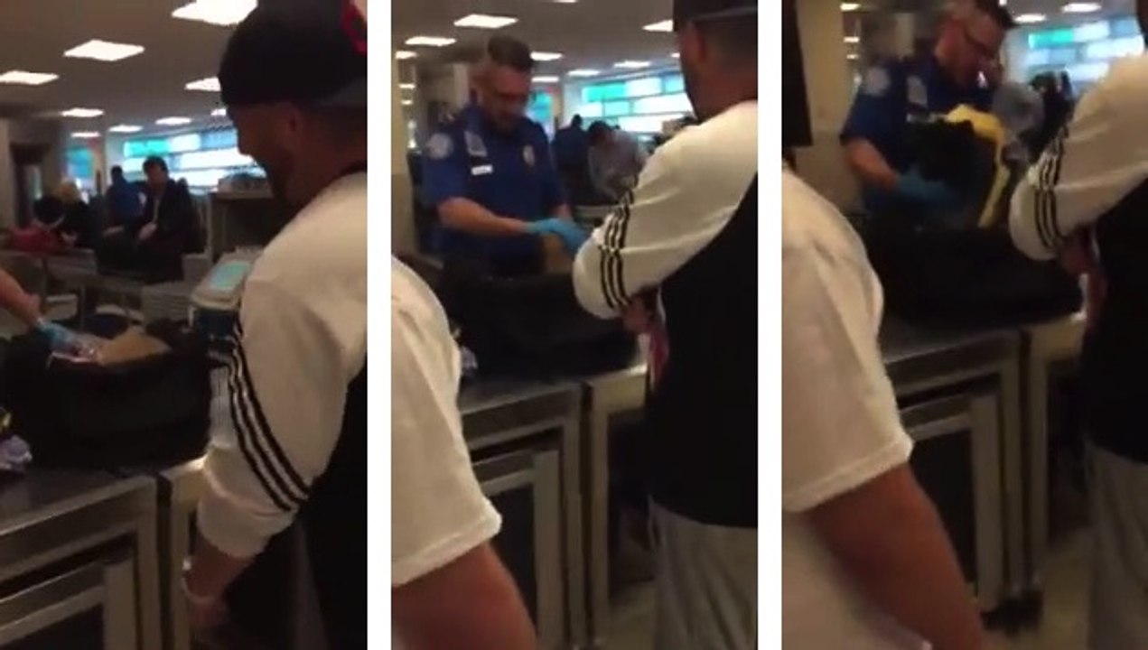 Ils font une blague à leur pote à l'aéroport