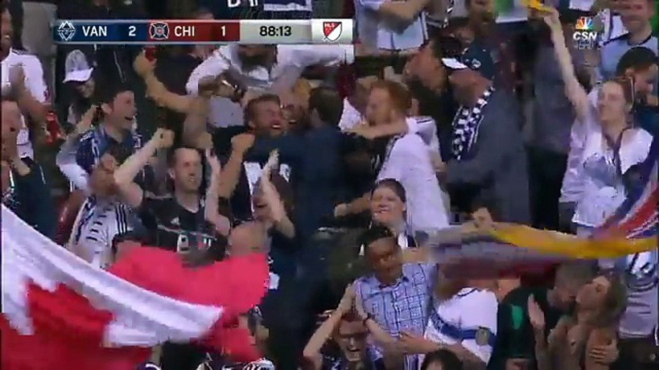 Blas Perez 2nd  Goal - Vancouver Whitecaps FC 2-1 Chicago Fire - MLS - 11-05-2016