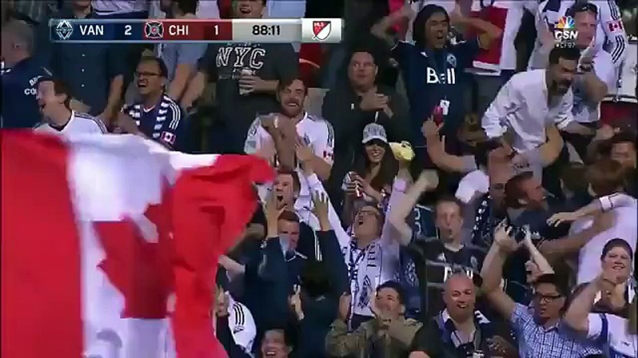 Blas Perez 2nd  Goal - Vancouver Whitecaps FC 2-1 Chicago Fire - MLS - 11-05-2016