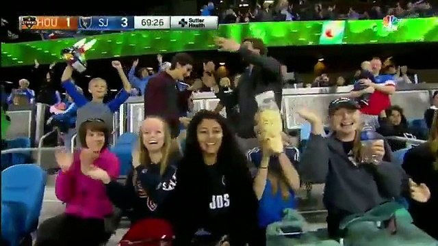 Alberto Quintero 2nd Goal - San Jose Earthquakes 3-1 Houston Dynamo - MLS - 11-05-2016