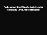 [PDF] The Heterodox Hegel (Suny Series in Hegelian Studi (Suny Series Hegelian Studies) [Download]