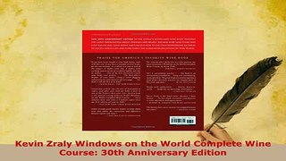 Download  Kevin Zraly Windows on the World Complete Wine Course 30th Anniversary Edition Read Online