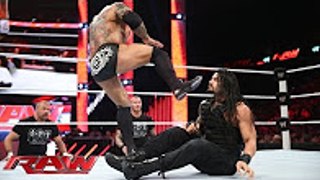 WWE Raw 2016 : Roman reigns vs Bartista Full Show