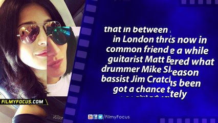 Shruti Haasan To Sing For British Band Dinosaur Pile-Up - Filmyfocus.com