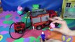 Peppa Pig Caserne Camion Pompiers Fire Station Engine Play Doh