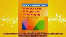 DOWNLOAD FREE Ebooks  Handbook of Pediatric Physical Therapy Long Handbook of Pediatric Physical Therapy Full Free