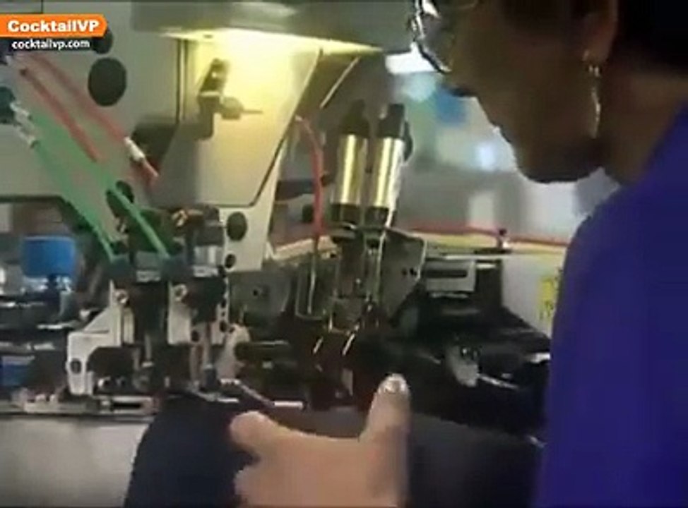 شاهدوا كيف يتم تصنيع سراويل الجينز