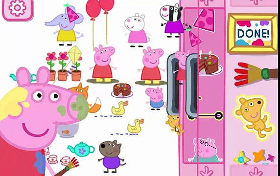 Peppa pig painting games - Peppa pig paint box color - Peppa pig games for kids