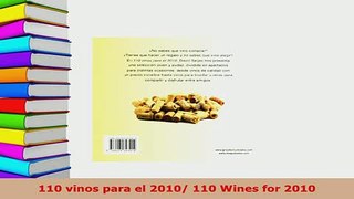 Download  110 vinos para el 2010 110 Wines for 2010 Read Online