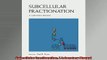 READ book  Subcellular Fractionation A Laboratory Manual Full Free