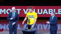 Adam Silver leaves Stephen Curry Hanging  Blazers vs Warriors  Game 5  2016 NBA Playoffs