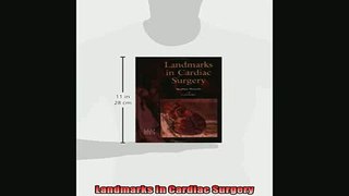 READ book  Landmarks In Cardiac Surgery Full Free