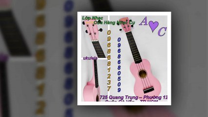 BÁN ĐÀN UKULELE ĐỦ LOẠI ,NHIỀU MÀU SẮC GIÁ RẺ TẠI GÒ VẤP