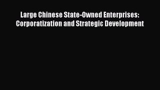 [Read book] Large Chinese State-Owned Enterprises: Corporatization and Strategic Development