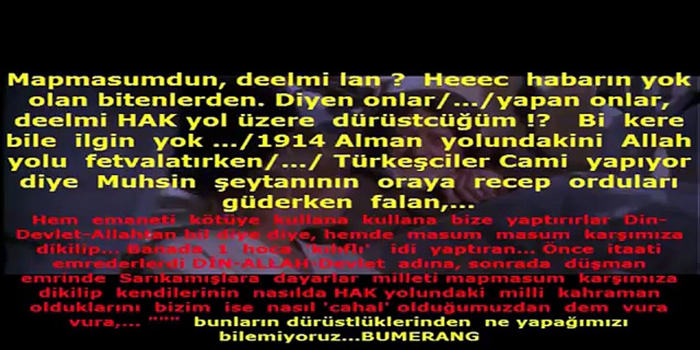 029    Ihr braucht seinen ausweis nicht zu sehen -iman et...dediğimizi et...emrimizde yolumuzda ölmeyi bil yeter...afalaklayınca kazık nasılsa çoktan...