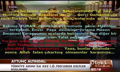 030   Türkiye ismini Keltler verdi-Aytunç ALTINDAL Keltler, Druidler, Ezoterik ŞİFRELER-03022013