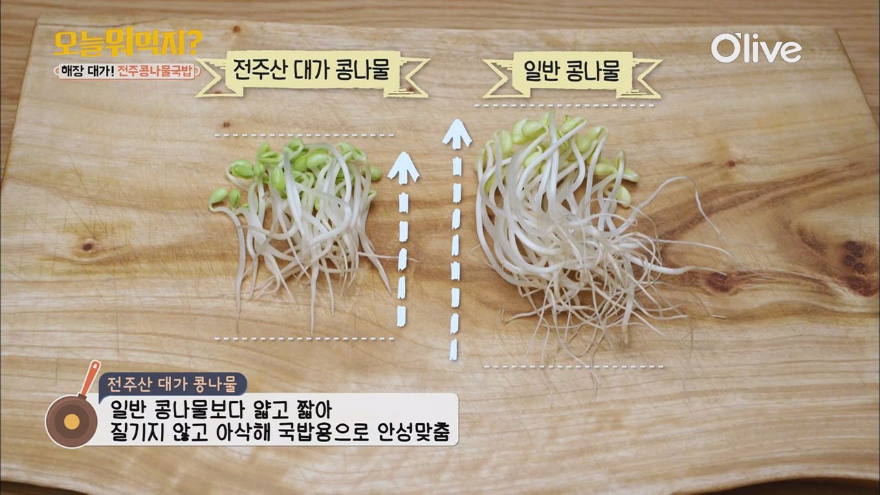 콩나물 국밥에 넣을 맛있는 콩나물 고르는 꿀팁!