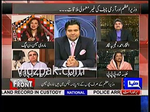 Anchor Kamran Shahid trolls Marvi Memon by making fun of Nawaz Sharif