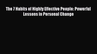 [Read book] The 7 Habits of Highly Effective People: Powerful Lessons in Personal Change [Download]