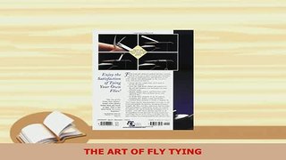 PDF  THE ART OF FLY TYING Read Full Ebook
