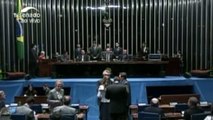 La mayoría de los senadores brasileños, a favor de la destitución de Rousseff