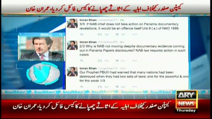 Imran files case against Captain Safdar