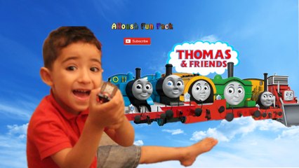 Thomas and frindes Disney cars علوش يلعب مع صديقه توماس