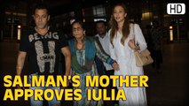 SPOTTED:Salman Khan With Girlfriend Iulia Vantur & Salman's Mother