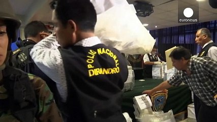 Colombie: Saisie d'une tonne et demie de cocaïne