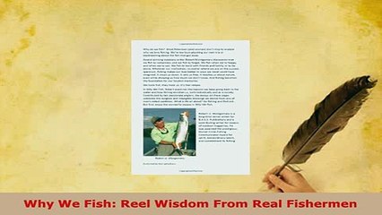PDF  Why We Fish Reel Wisdom From Real Fishermen  Read Online