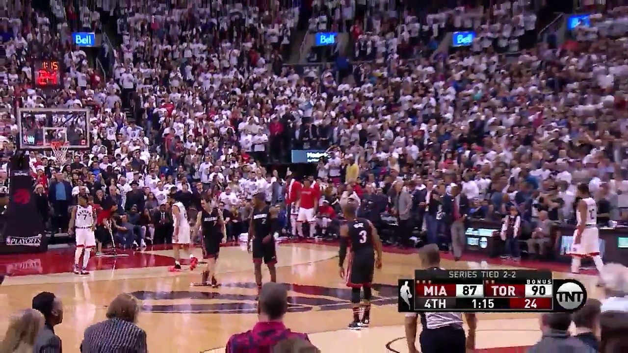 Quand Kyle Lowry imite Stephen Curry