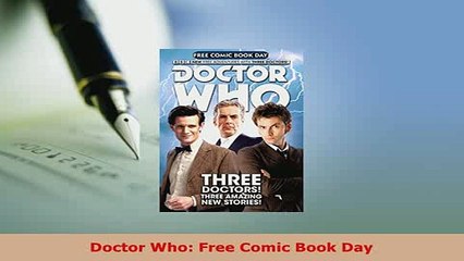 PDF  Doctor Who Free Comic Book Day Free Books