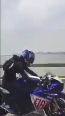 'Rempits' on superbikes terrorise motorists on Penang bridge