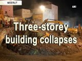 Three-storey building collapses