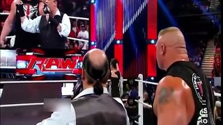 CM Punk attacked Brock Lesnar