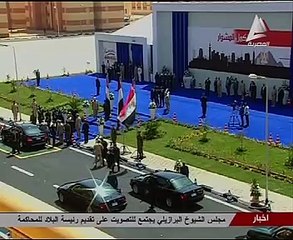 بالفيديو .. الرئيس السيسى يصل مدينة بدر لافتتاح مشروعات الهيئة الهندسية للقوات المسلحة