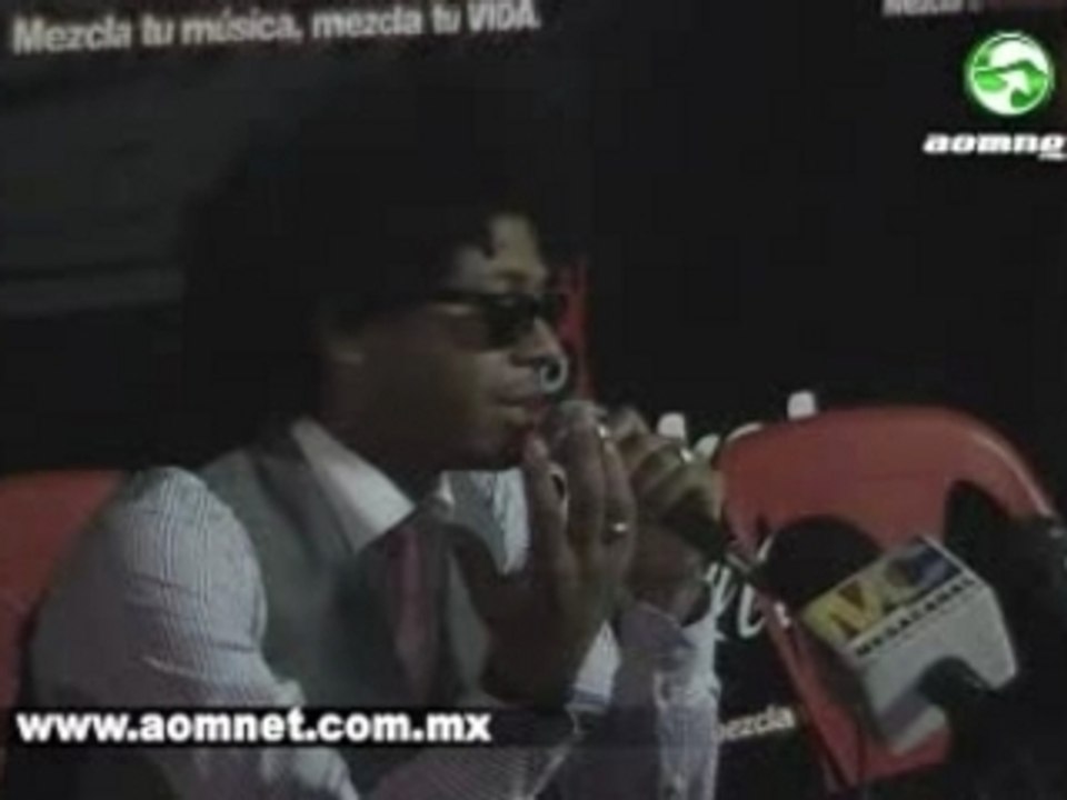 Kalimba en rueda de prensa