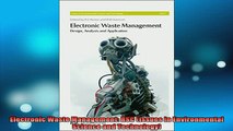 DOWNLOAD FREE Ebooks  Electronic Waste Management RSC Issues in Environmental Science and Technology Full Ebook Online Free