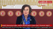 Hdp'li Kerestecioğlu: AKP'li Milletvekili 'Çirkin Şey' Diyerek Hdp'li Kadın Vekili Aşağılamaya...