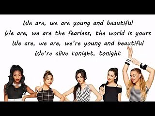 Fifth Harmony - Young And Beautiful (Lyrics)