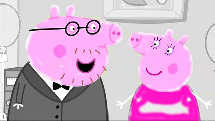Peppa Pig Coloring Pages Mummy Pigs Birthday Daddy Pig and Mummy